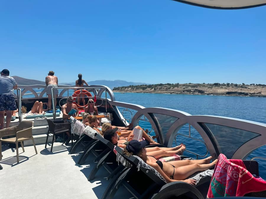 Kos Pearl Cruise Sun Deck Loungers