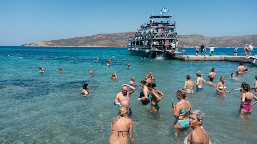 Kos Pearl Cruise Swim Stop Shallow Water