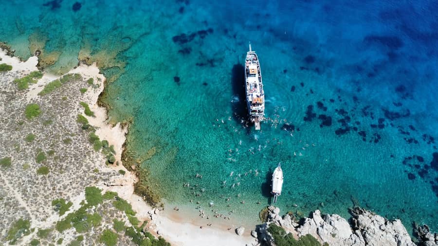 Kos Pearl Cruise Aerial Sandy Beach Kos