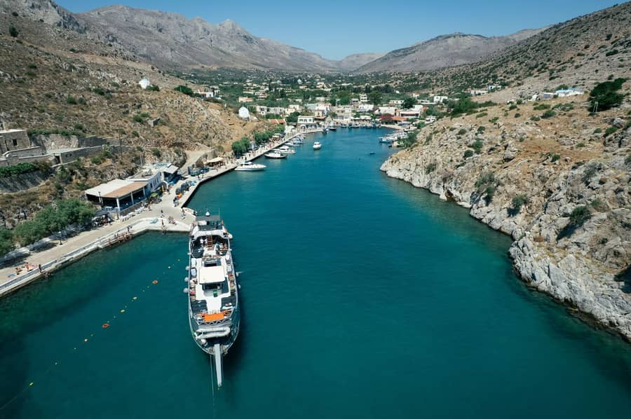 Kos Pearl Cruise Vathy Kalymnos Inlet