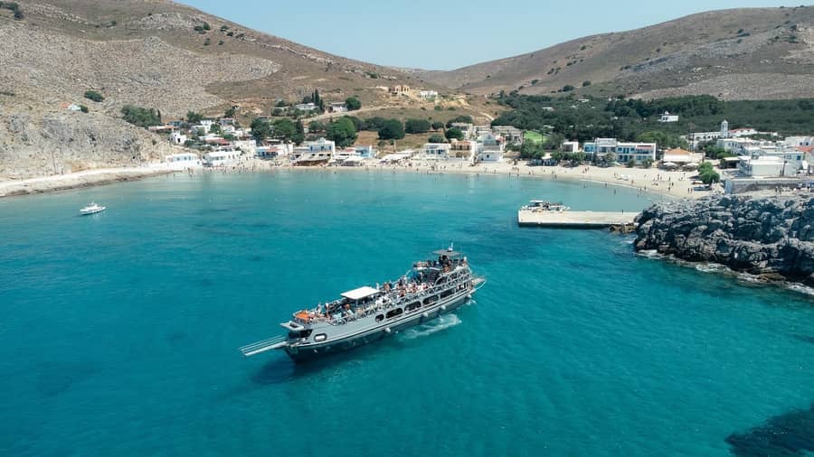 Kos Pearl Cruise Pserimos Village Beach